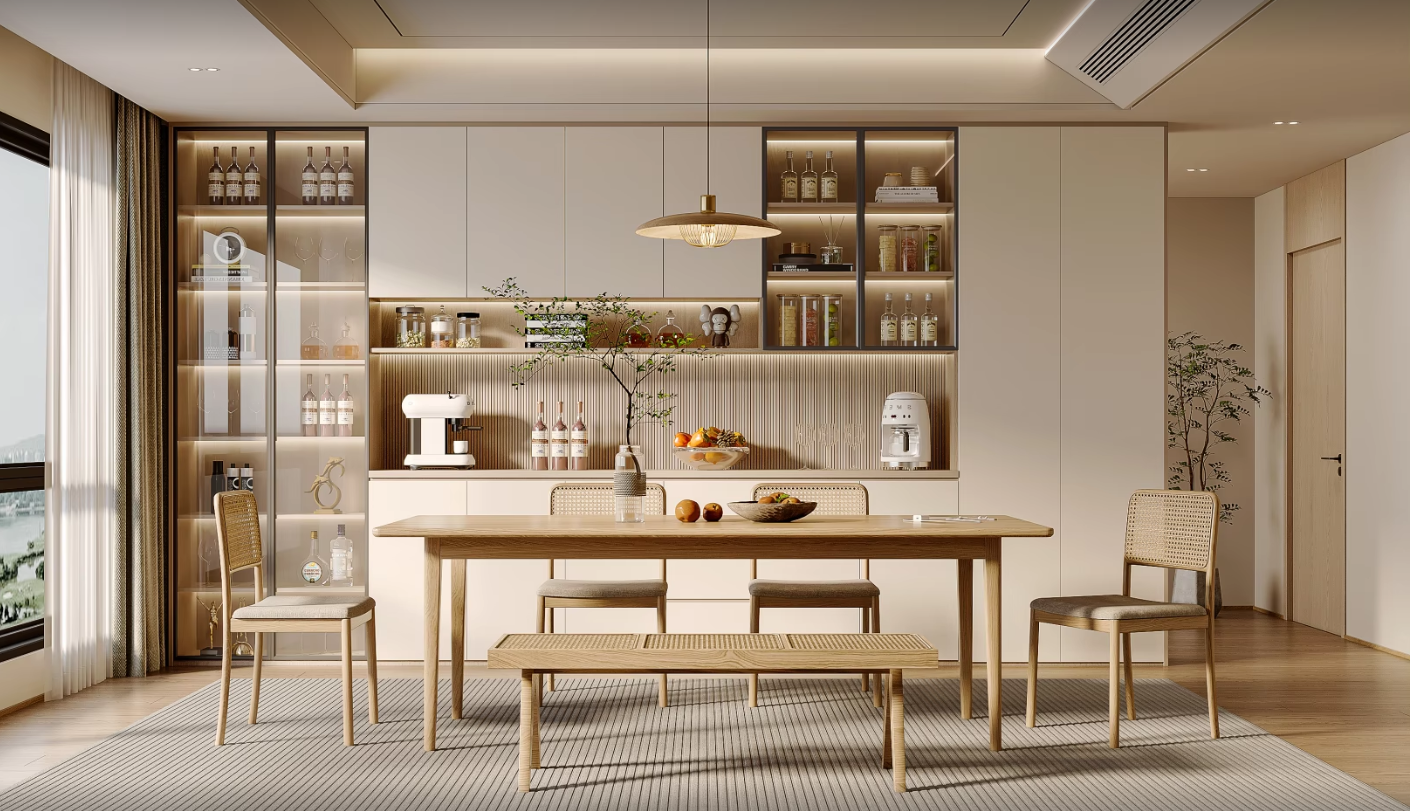 Dining Room & Kitchen