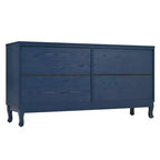 Buffet à 4 portes, Meuble de rangement en bois avec étagère réglable, Meuble de rangement de cuisine, Console de salon ou de couloir