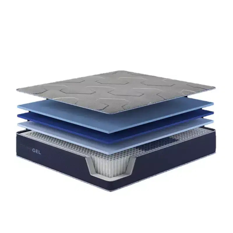 Breathable Gel II Memory Foam 12 Mattress, CertiPUR-US