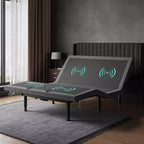 Dyonery adjustable bed frame, head and foot elevation, adjustable leg height, zero-gravity bed, memory preset, Twin XL size/full size/queen size