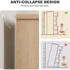 Commode à 5 tiroirs, avec poignées intégrées, Organiseur pour salon, chambre d'enfant, couloir et entrée