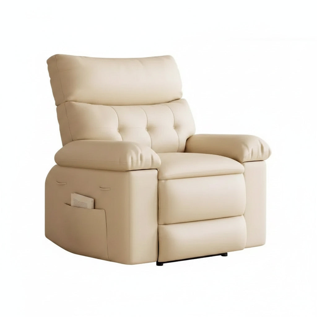 Oversized Power Recliner Chair with 360 Swivel, Massage & Heat