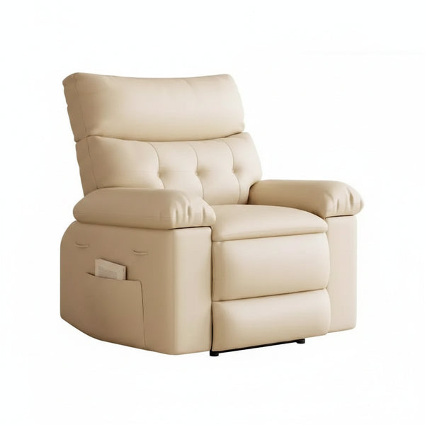 Fauteuil inclinable électrique surdimensionné avec pivotant à 360°, massage et chaleur