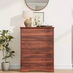 Grande commode en bois à 3 tiroirs, commode moderne de rangement profond, grand placard avec large plateau pour chambre à coucher, salon, couloir, chambre d'enfant