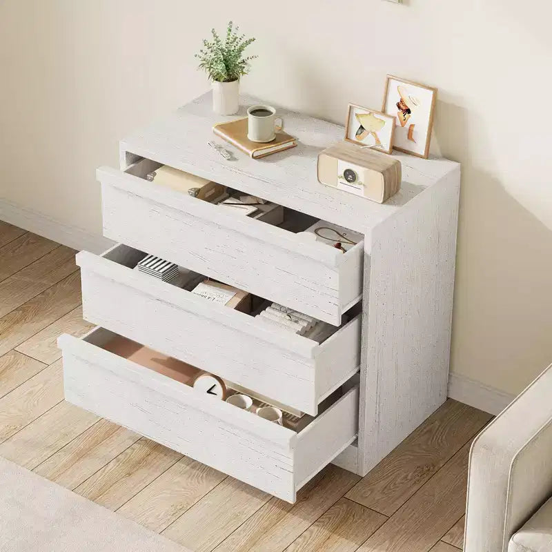 3/4/5/7 Drawer Dresser, Tall Chest of Drawers with Large Storage, Modern Slim Nightstand for Bedroom, Living Room