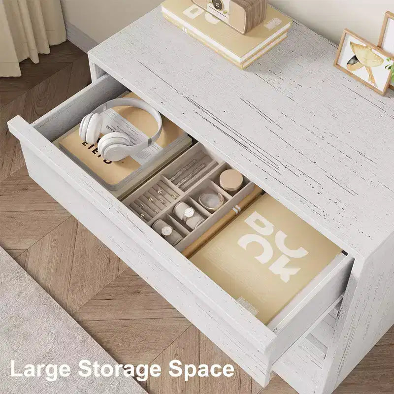 3/4/5/7 Drawer Dresser, Tall Chest of Drawers with Large Storage, Modern Slim Nightstand for Bedroom, Living Room