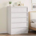 Commode 3/4/5/7 tiroirs, Grande commode de rangement haute, Table de chevet fine et moderne pour chambre à coucher, salon