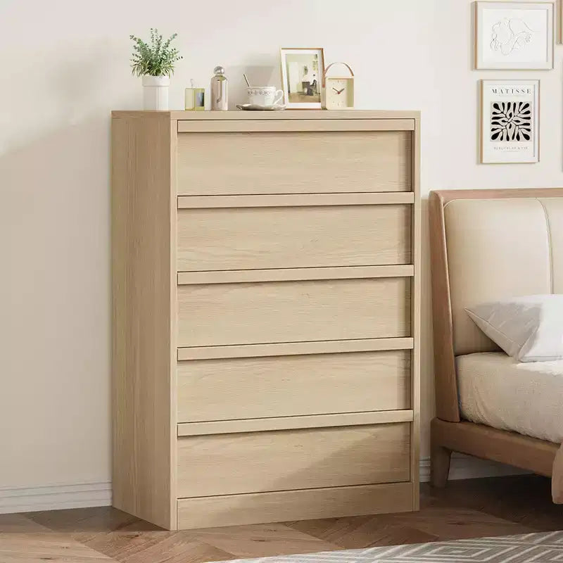 3/4/5/7 Drawer Dresser, Tall Chest of Drawers with Large Storage, Modern Slim Nightstand for Bedroom, Living Room