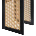 Table d'appoint Weave en orge noir/beige