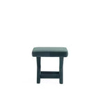 Pouf tapissé de velours