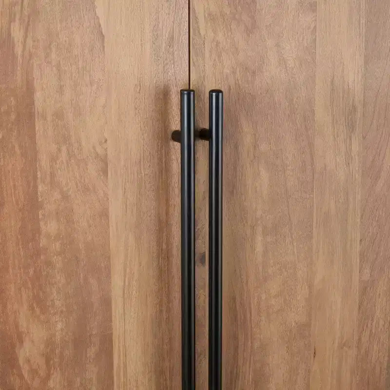 2pc 4 Door 5 Shelf Module Wardrobe