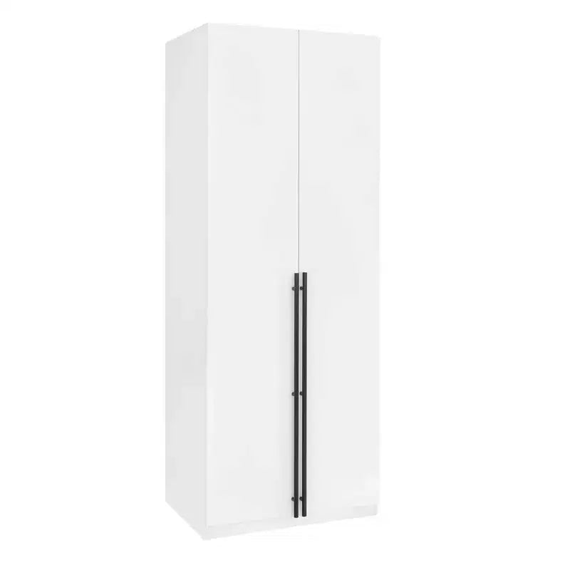 2pc 4 Door 5 Shelf Module Wardrobe