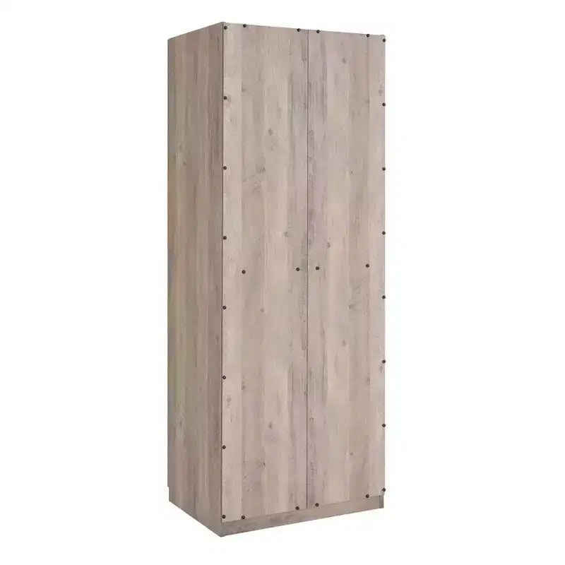 2pc 4 Door 5 Shelf Module Wardrobe