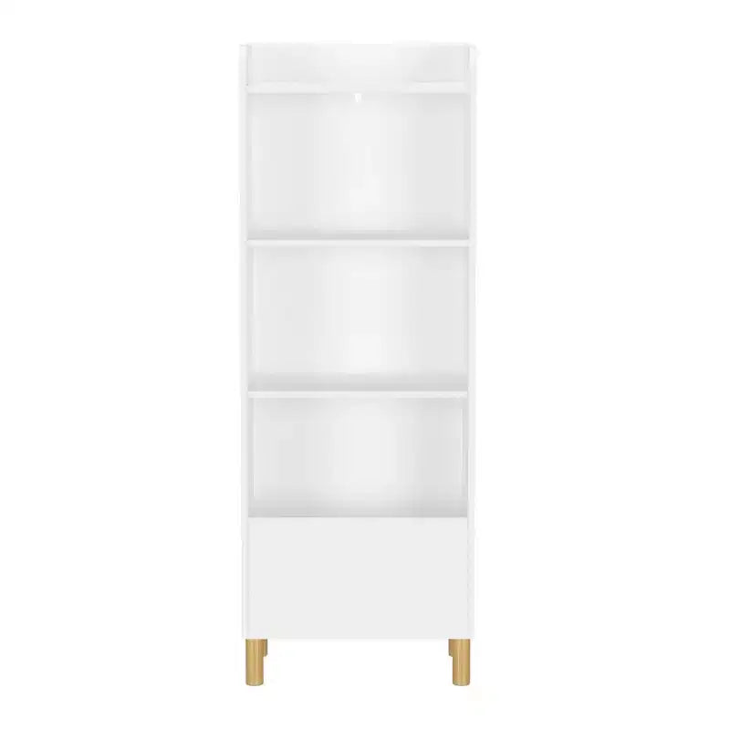Bookshelf for Kids, 4-Tier Children Bookshelf Kids Bookcase Kids Toy Storage Organizer Book Shelves for Kids Room, Playroom, Nursery