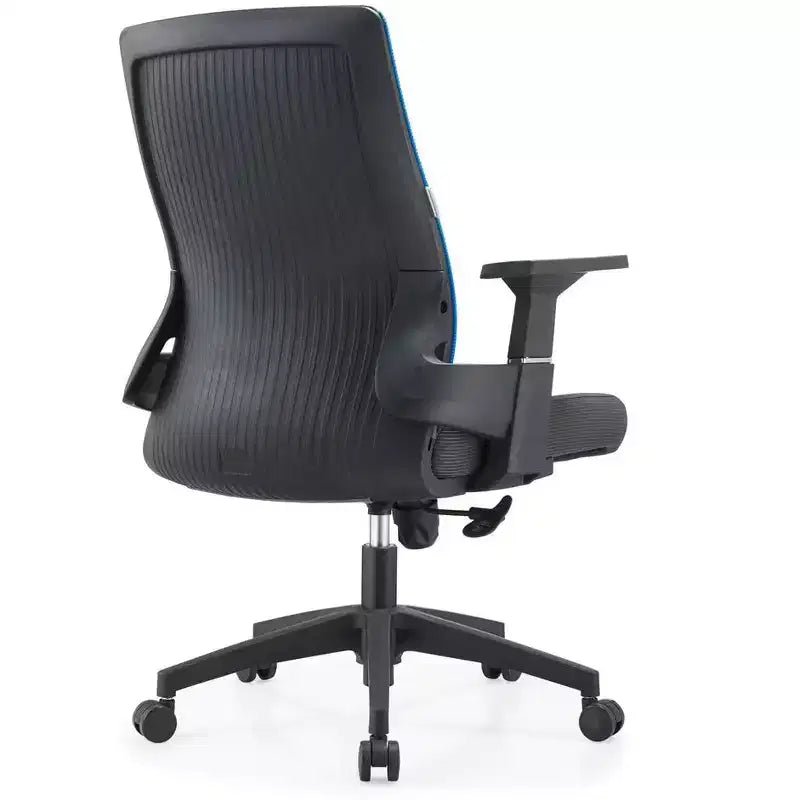 Ergonomic Mesh Office Chair - Breathable Lumbar Support - Adjustable Swivel & Tilt Computer Desk Chair
