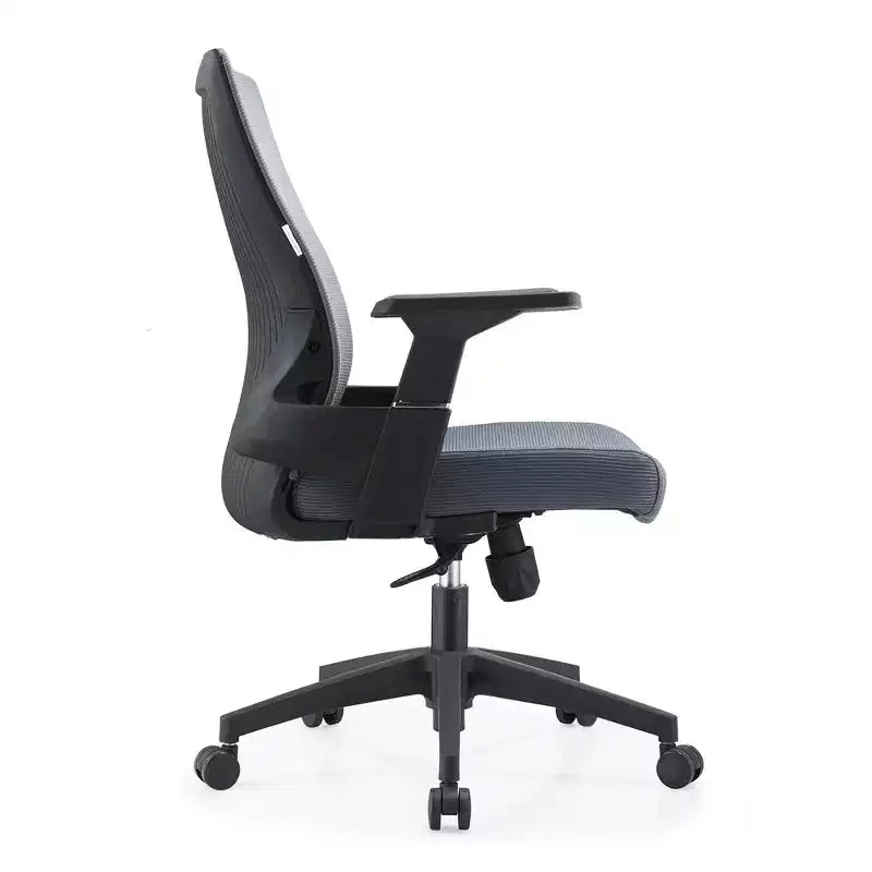 Ergonomic Mesh Office Chair - Breathable Lumbar Support - Adjustable Swivel & Tilt Computer Desk Chair