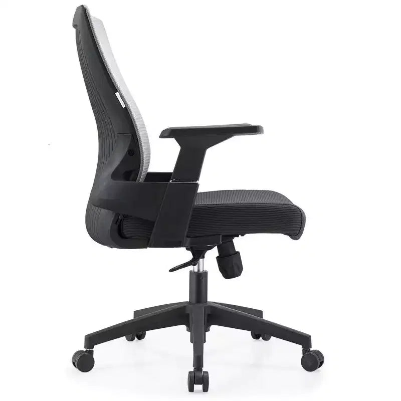 Ergonomic Mesh Office Chair - Breathable Lumbar Support - Adjustable Swivel & Tilt Computer Desk Chair