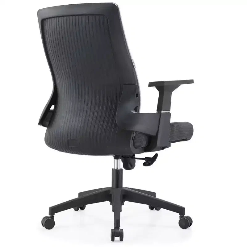 Ergonomic Mesh Office Chair - Breathable Lumbar Support - Adjustable Swivel & Tilt Computer Desk Chair