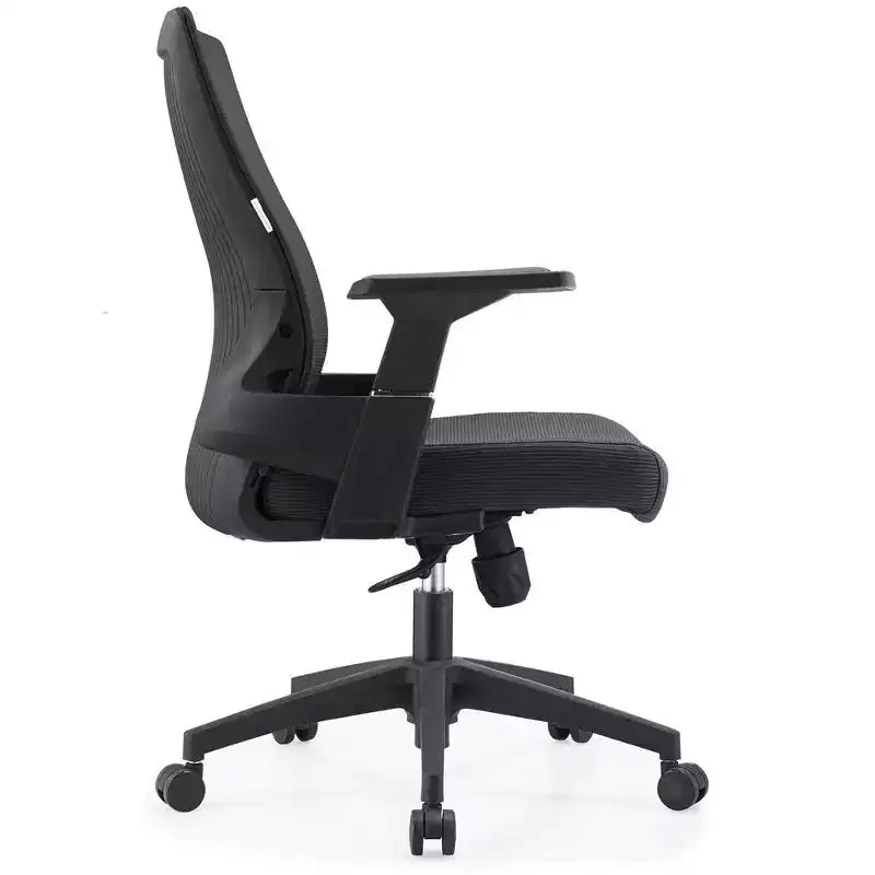Ergonomic Mesh Office Chair - Breathable Lumbar Support - Adjustable Swivel & Tilt Computer Desk Chair