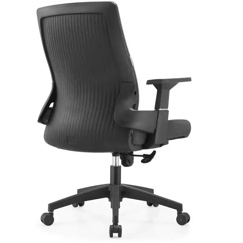 Ergonomic Mesh Office Chair - Breathable Lumbar Support - Adjustable Swivel & Tilt Computer Desk Chair