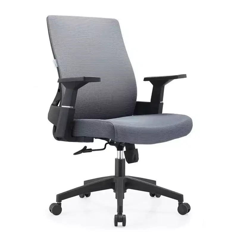 Ergonomic Mesh Office Chair - Breathable Lumbar Support - Adjustable Swivel & Tilt Computer Desk Chair