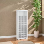 Shoe Storage Cabinet, 10 Tier Shoe Rack Organizer, Holds Up to 30 Pairs of Shoes, for Entryway Bedroom, 12.6 x 24.8 x 73.6 Inches