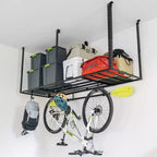 StoreYourBoard 3' x 8' Faber Overhead Garage Storage with Hooks | Holds 700 lbs