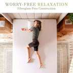 Matelas en mousse à mémoire de forme en boîte à 4 couches, mousse infusée au thé vert, mousse de circulation d'air, gel rafraîchissant, mousse certifiée
